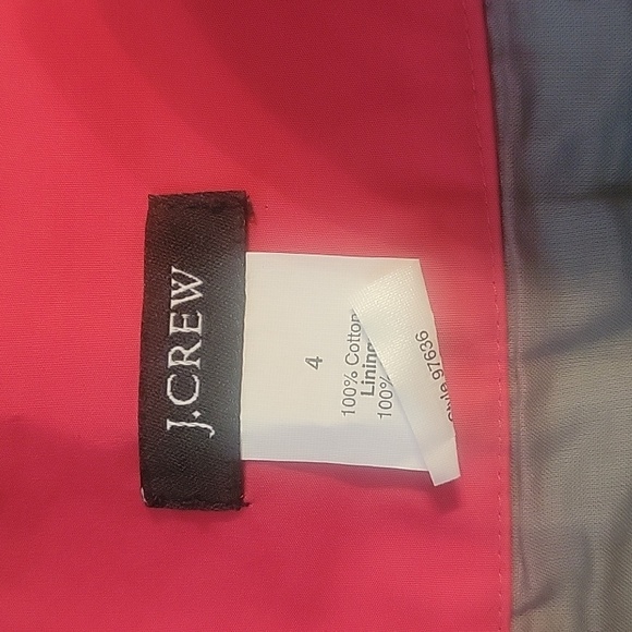 J. Crew A-Line mini skirt, gray, size 4 - Picture 2 of 3